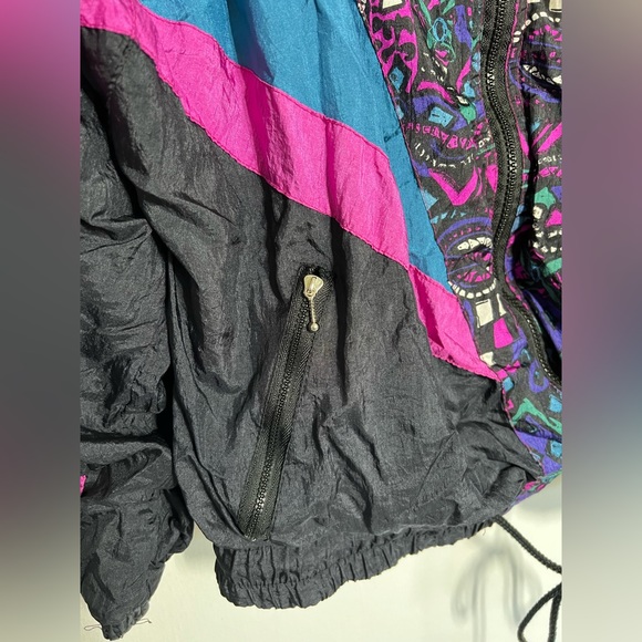 Vintage Active Code Climate Zone Windsuit Jacket 80s 90s Youth Size 14/16 - Picture 3 of 6